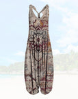 Stylish Women’s Loose Summer Jumpsuit