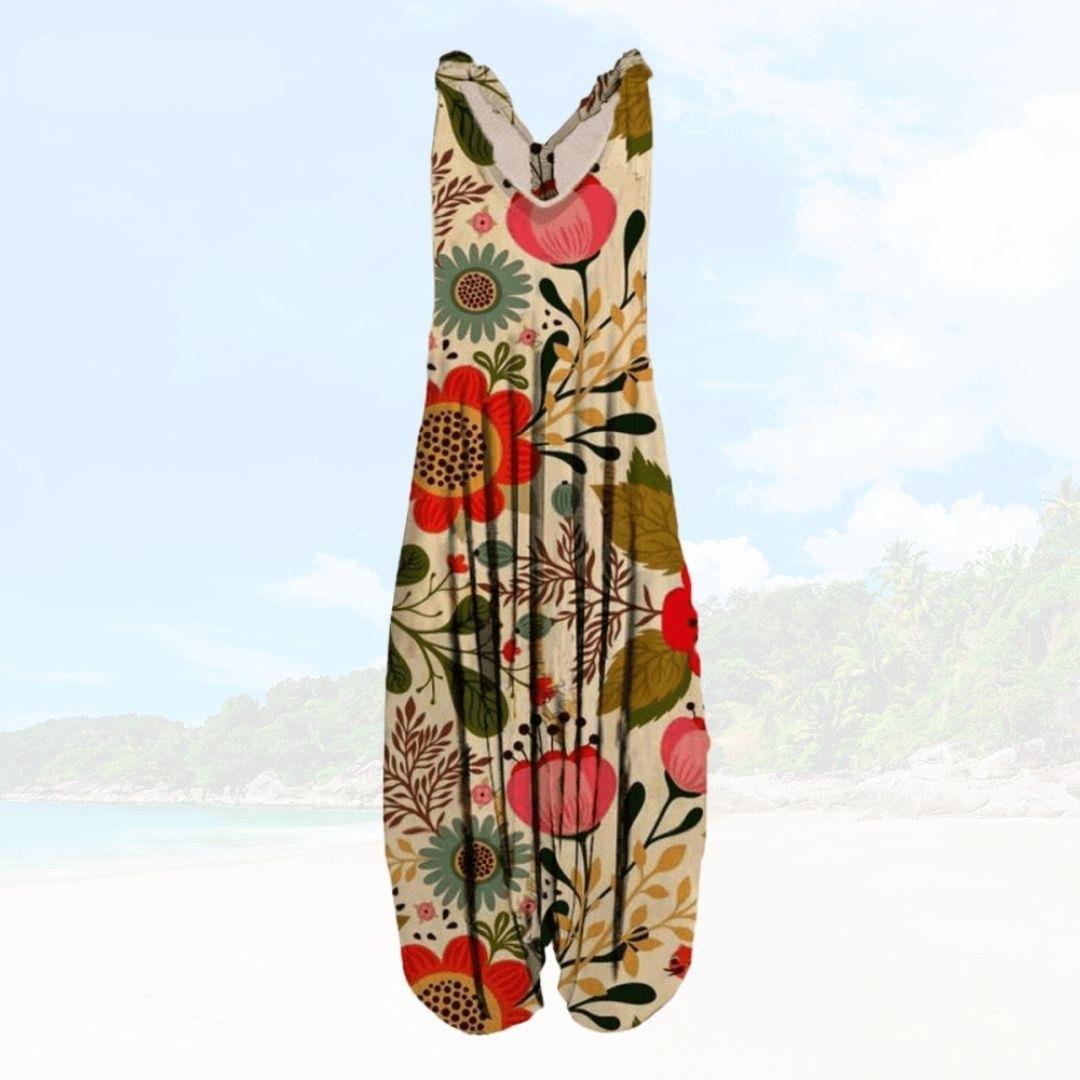 Stylish Women’s Loose Summer Jumpsuit