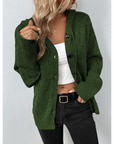 Women's Knitted Warm Button Down Cardigan