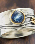 Gemstone Anxiety Relief Spinner Ring