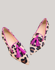 Chic Leopard Pattern Loafers for Women
