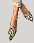 Chic Leopard Pattern Loafers for Women