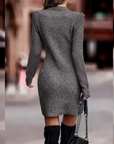 Smooth Fit Sleek Knit Bodycon Dress