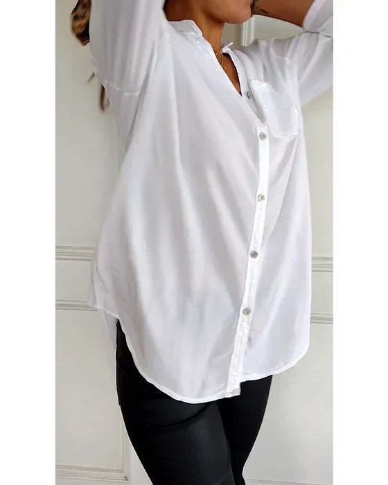 Glam Top with a Sophisticated Edge