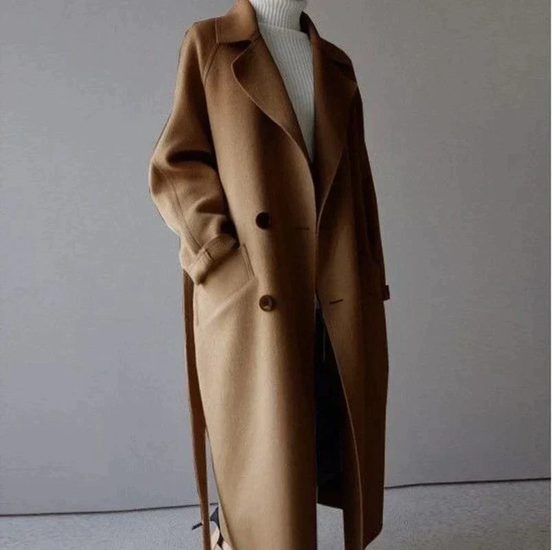 Elegant Wool Coat for Women