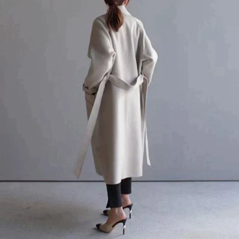 Elegant Wool Coat for Women