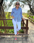 Classic Striped Shirt for Women – Timeless & Chic