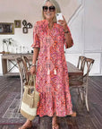 Elegant Vacation Style Maxi Dress