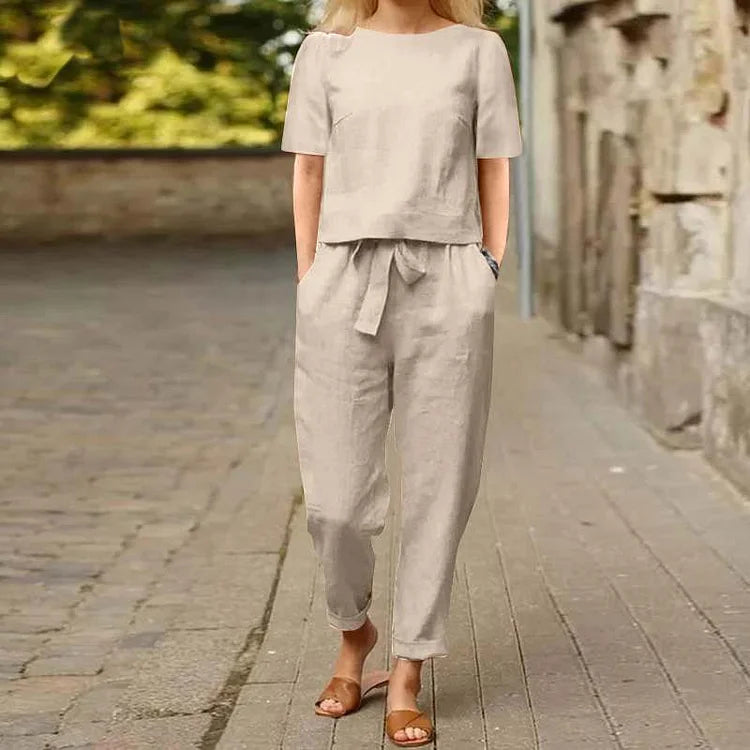 Effortless Grace Women Two-Piece Set