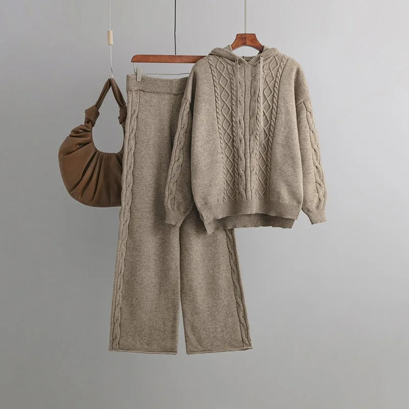 Roma™ - Ultra-comfortable, oversized knitted suit set