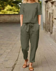 Effortless Grace Women Two-Piece Set