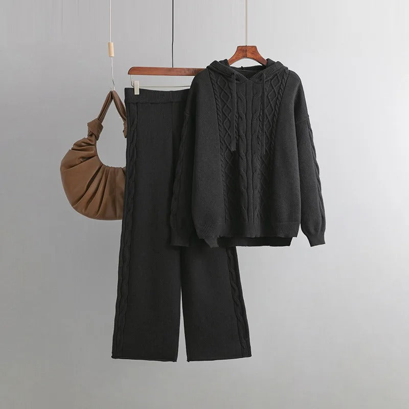 Roma™ - Ultra-comfortable, oversized knitted suit set