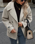 Stylish Double-Breasted Jacket with Button Details