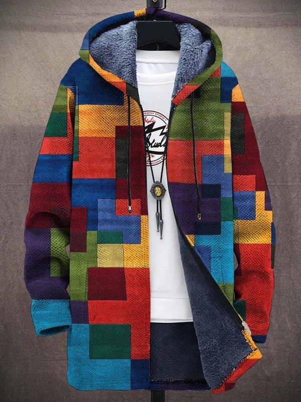 Boho Art Style Drape Jacket
