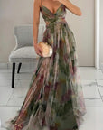 Feminine Sleeveless Maxi Dress For Women