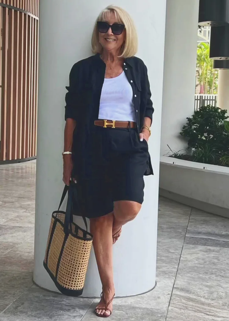 Women's Cardigan Two-Piece Set