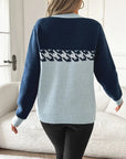 Casual Long Sleeve Sweater for Women's