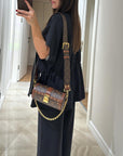 Chic Top and Pants Outfit with Stretch Waist
