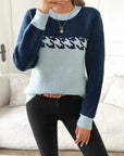 Casual Long Sleeve Sweater for Women's