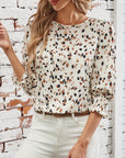 Romantic Floral Ruffle Blouse Style