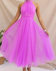Tulle Dress With Ruffles and Flair