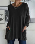 Casual Oversized Round Neck Sweater