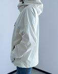Casual Rain Jacket with Hood Women