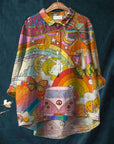 Peace Art Shirt with Hippie Vibe