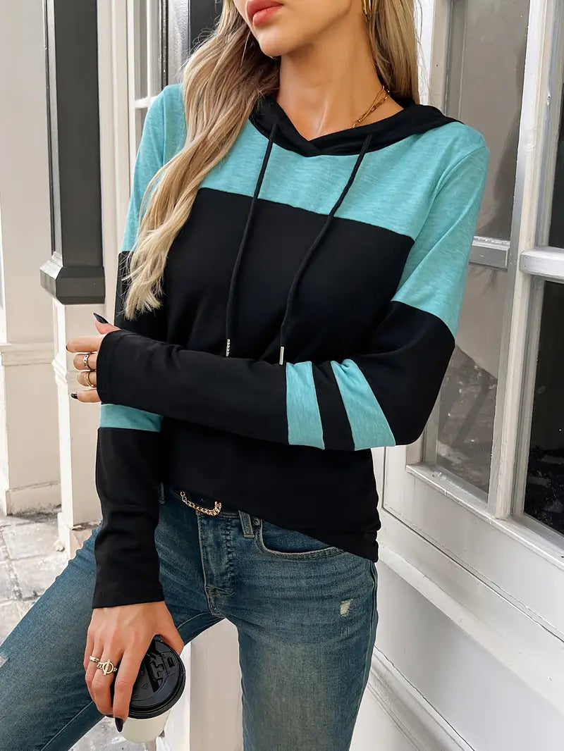 Elegant Casual Long Sleeve Hoodie