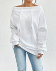 Fashion Solid Color Sweatshirt