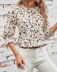 Romantic Floral Ruffle Blouse Style