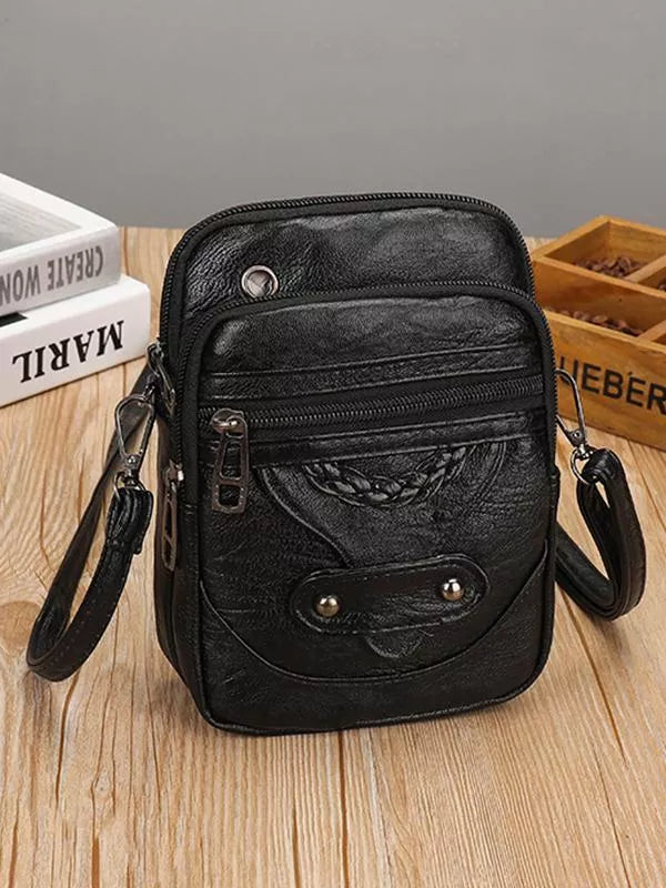 Minimalist Shoulder Bag with Soft Structure