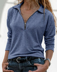 Chic Women’s Long Sleeve Top Casual Wear