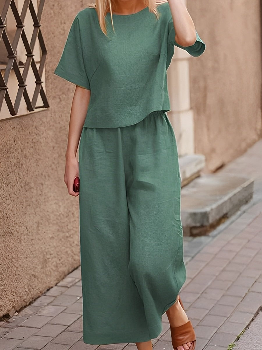 Casual Loose Suit Two Piece Set