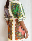 Coastal Mermaid Shirt Dress