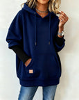 Loose Casual Hooded Sweatshirt