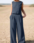 Casual Simple Two-Piece Set