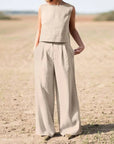 Casual Simple Two-Piece Set