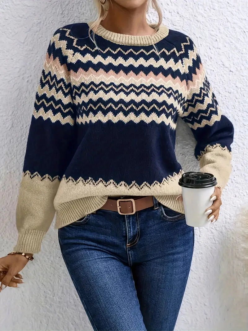 Durable Icelandic Knit Lopapeysa Jumper