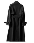 Longline Trench Coat for Women