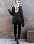Elegant Mid-Length Coat with Pockets