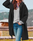 Elegant WoolKnit Jacket for Women