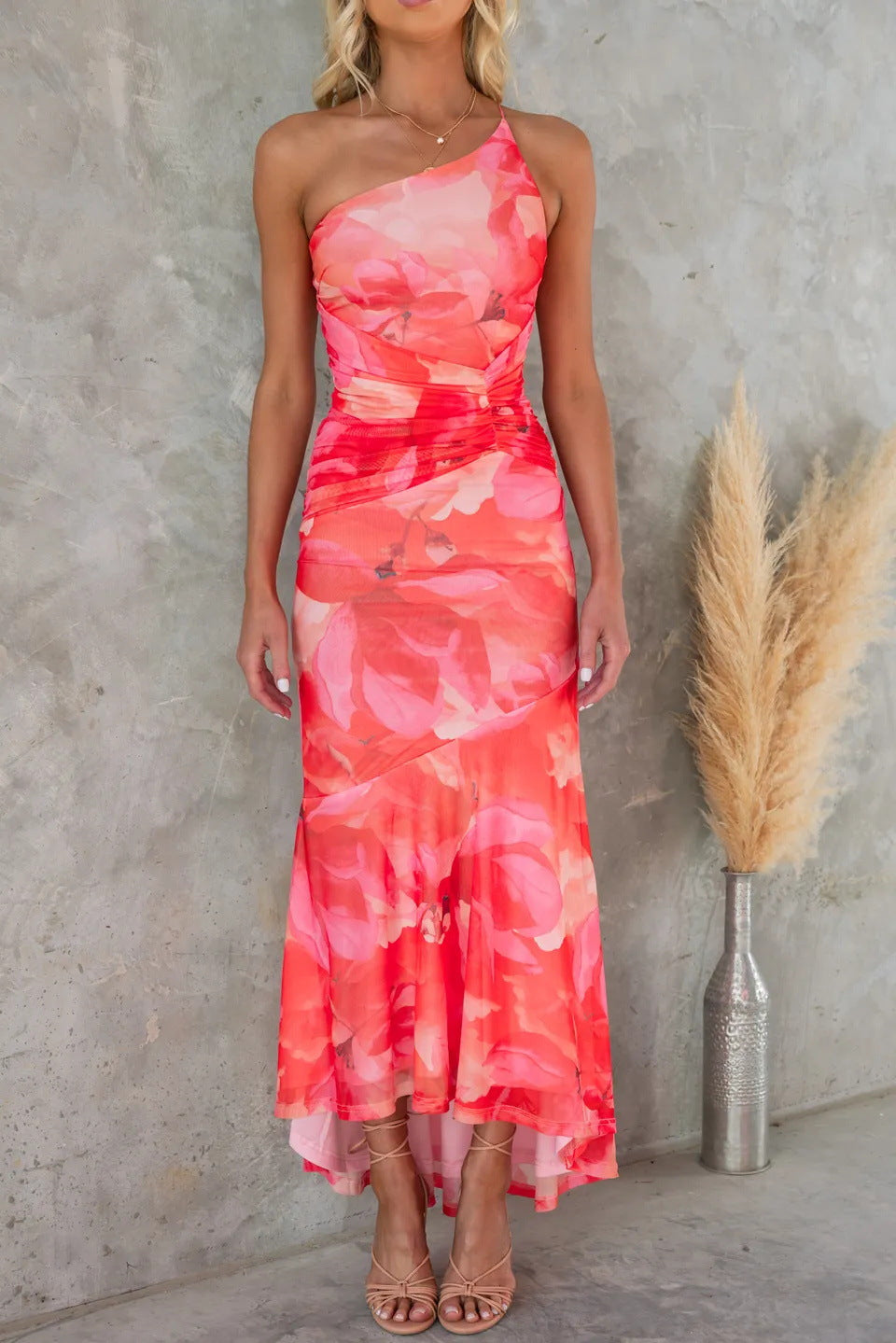 Soft Cotton Summer Floral Dress