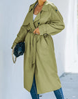 Women's Double-Breasted Trench Coat