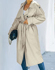 Women's Double-Breasted Trench Coat