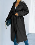 Women's Double-Breasted Trench Coat
