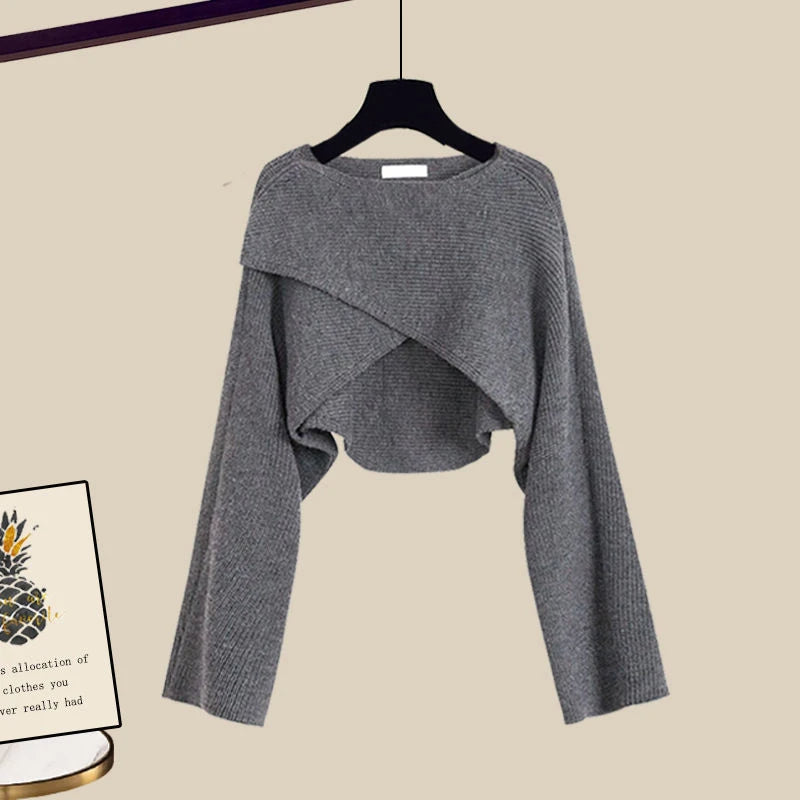 Mia™ – comfortable, two-piece set of soft long-sleeved tops