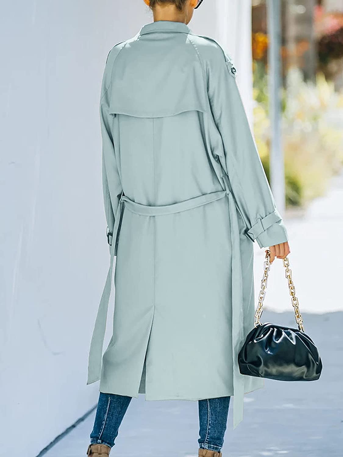Women's Double-Breasted Trench Coat