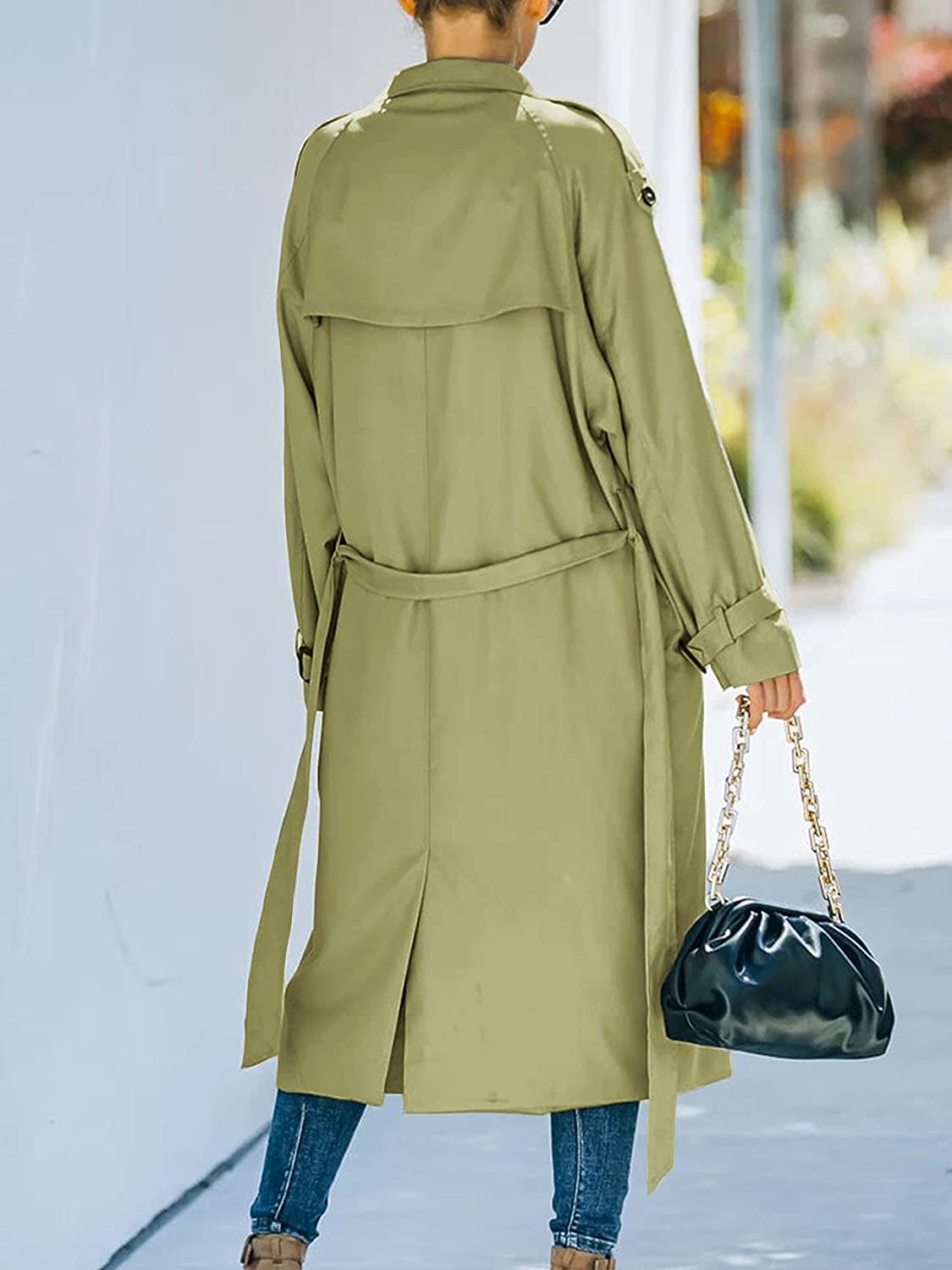 Women's Double-Breasted Trench Coat