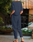 Effortless Grace Women Two-Piece Set